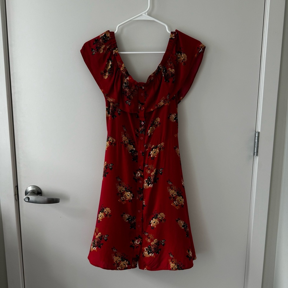 Zara Off-the-Shoulder Dress